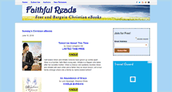 Desktop Screenshot of faithfulreads.com