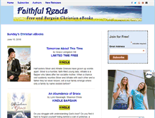 Tablet Screenshot of faithfulreads.com